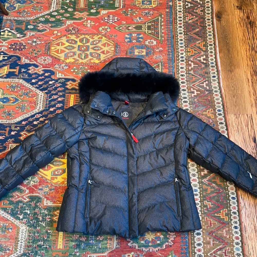 Bogner down Fire + Ice ski jacket. New with out tags, women’s ski jacket.